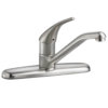 American Standard Colony Soft 1-Handle Kitchen Faucet - Stainless Steel - Image 2