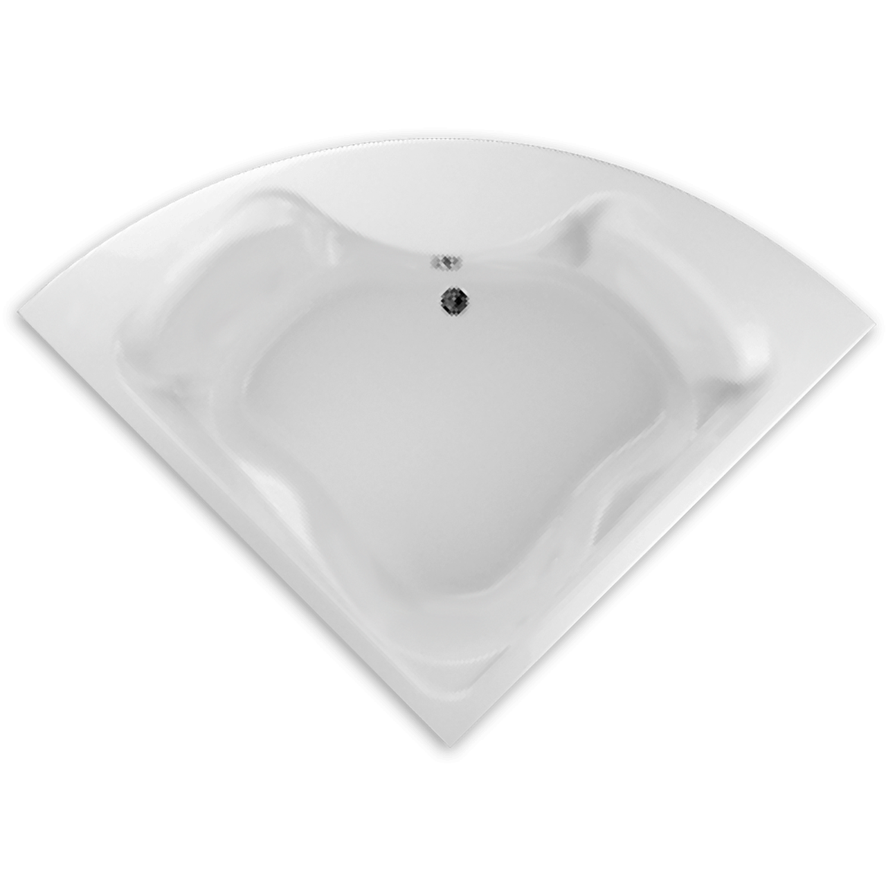 American Standard Cadet 60 Inch by 60 Inch Corner Bathtub