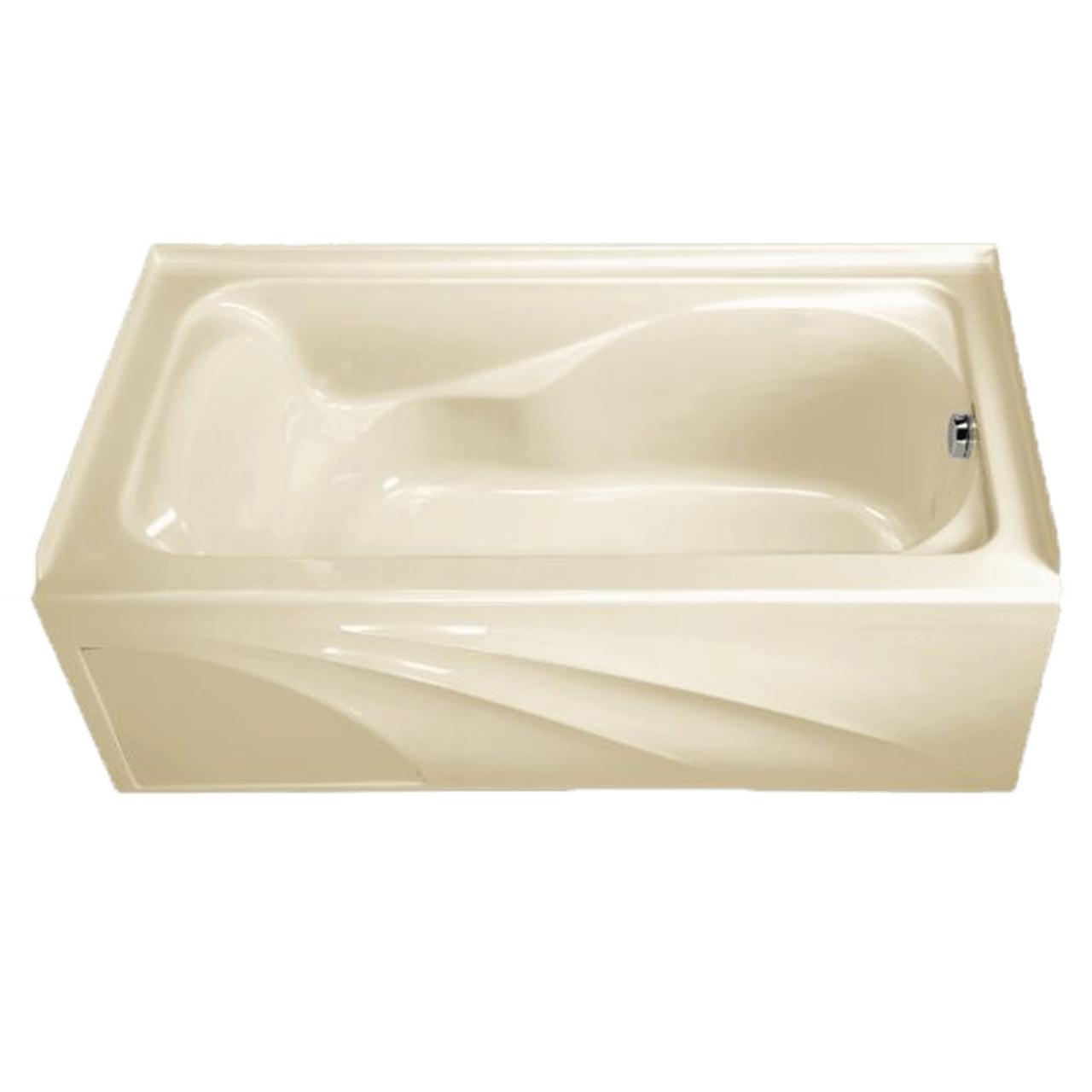 American Standard Cadet 60 Inch by 32 Inch Integral Apron Bathtub - Image 3