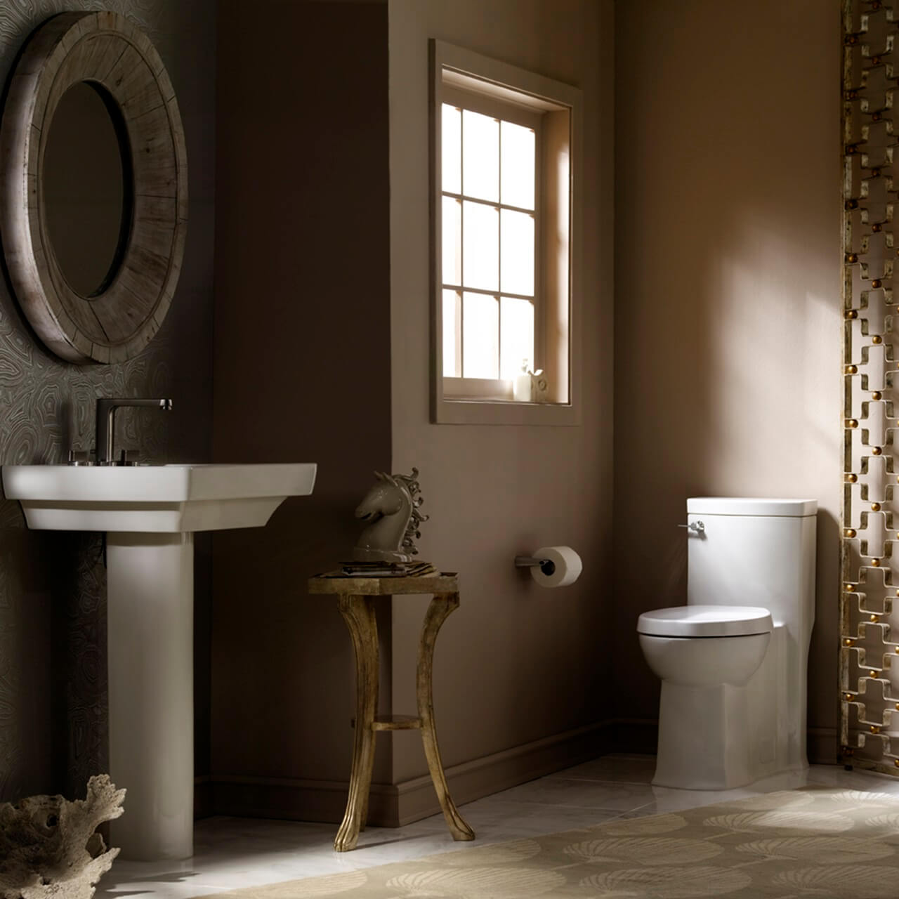 American Standard Boulevard FloWise Right Height Elongated One-Piece 1.28 gpf Toilet with Right Hand Trip Lever - Image 4